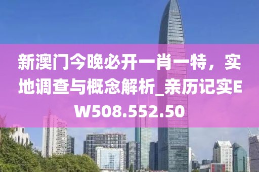 新澳门今晚必开一肖一特，实地调查与概念解析_亲历记实EW508.552.50
