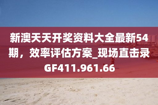 新澳天天开奖资料大全最新54期，效率评估方案_现场直击录GF411.961.66
