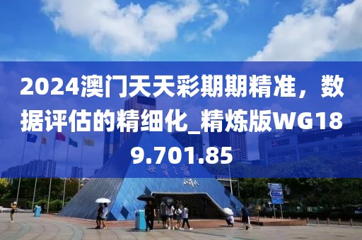 2024澳门天天彩期期精准，数据评估的精细化_精炼版WG189.701.85