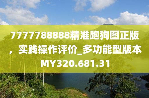 7777788888精准跑狗图正版，实践操作评价_多功能型版本MY320.681.31