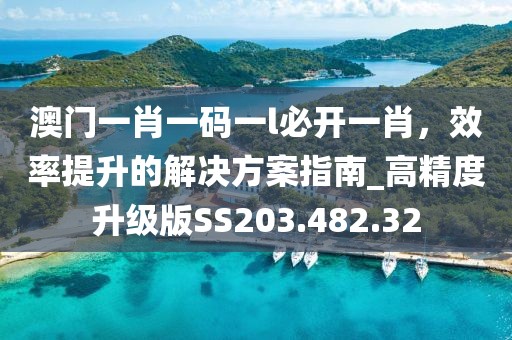 澳门一肖一码一l必开一肖，效率提升的解决方案指南_高精度升级版SS203.482.32