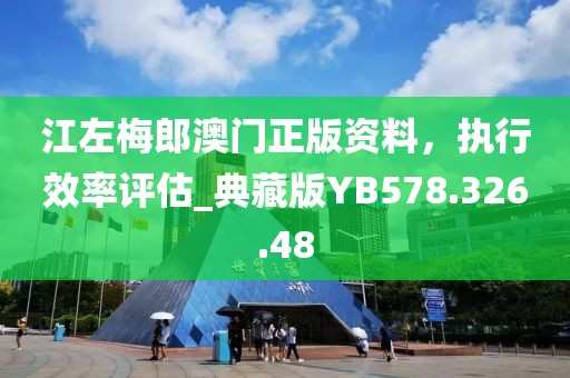 江左梅郎澳门正版资料，执行效率评估_典藏版YB578.326.48