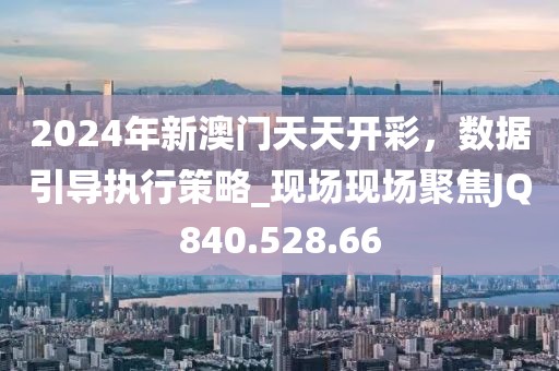 2024年新澳门天天开彩，数据引导执行策略_现场现场聚焦JQ840.528.66