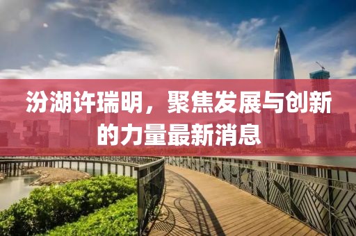 汾湖许瑞明，聚焦发展与创新的力量最新消息
