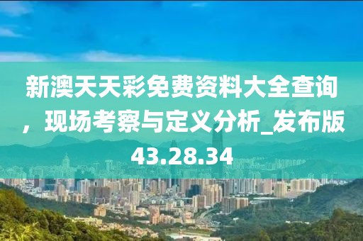 新澳天天彩免费资料大全查询，现场考察与定义分析_发布版43.28.34