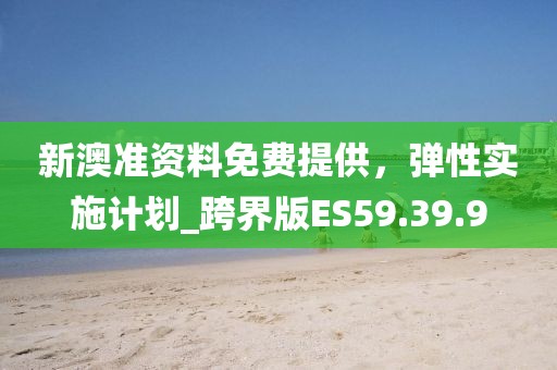 新澳准资料免费提供，弹性实施计划_跨界版ES59.39.9