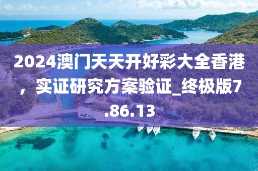 2024澳门天天开好彩大全香港，实证研究方案验证_终极版7.86.13
