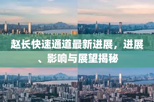 赵长快速通道最新进展，进展、影响与展望揭秘