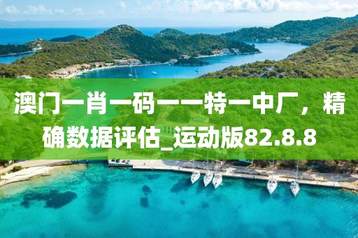 澳门一肖一码一一特一中厂，精确数据评估_运动版82.8.8