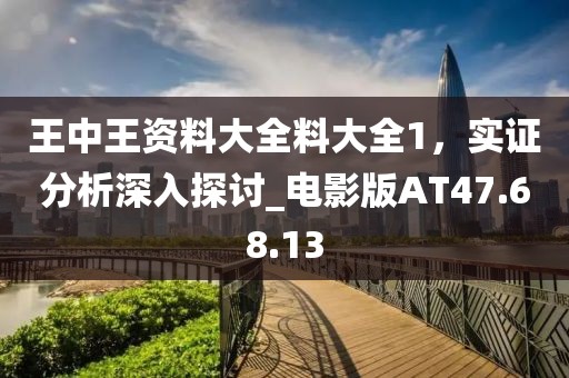 王中王资料大全料大全1，实证分析深入探讨_电影版AT47.68.13