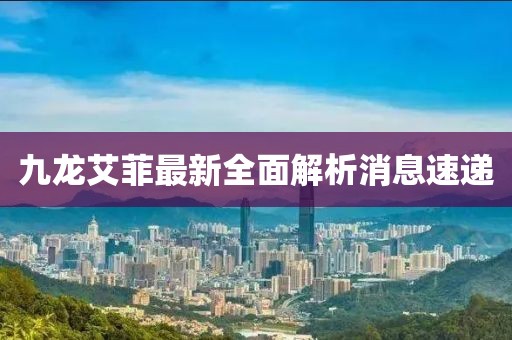 九龙艾菲最新全面解析消息速递