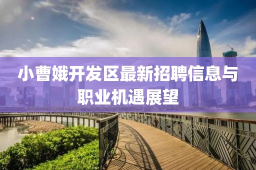 小曹娥开发区最新招聘信息与职业机遇展望