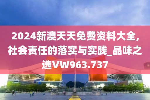 2024新澳天天免费资料大全,社会责任的落实与实践_品味之选VW963.737