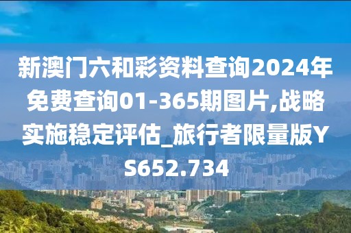 新澳门六和彩资料查询2024年免费查询01-365期图片,战略实施稳定评估_旅行者限量版YS652.734