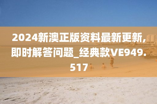 2024新澳正版资料最新更新,即时解答问题_经典款VE949.517