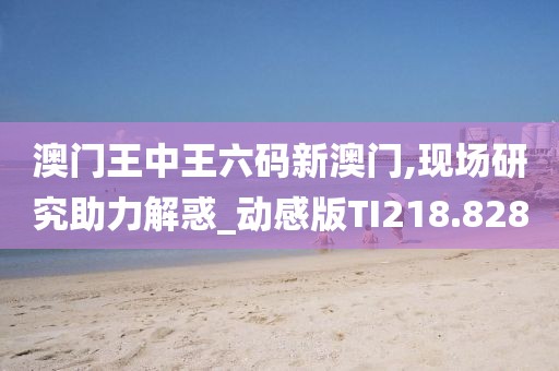 澳门王中王六码新澳门,现场研究助力解惑_动感版TI218.828