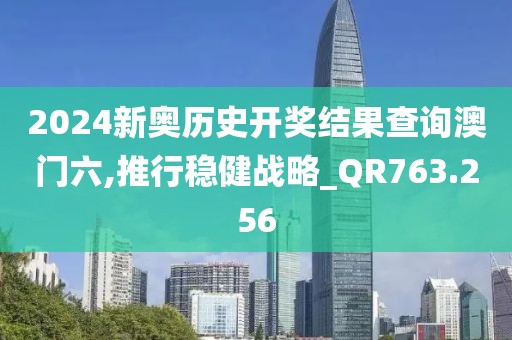 2024新奥历史开奖结果查询澳门六,推行稳健战略_QR763.256