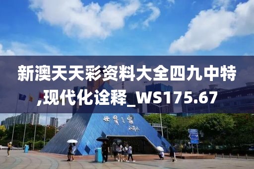 新澳天天彩资料大全四九中特,现代化诠释_WS175.67