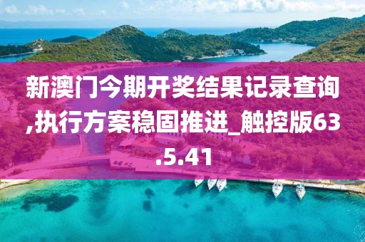 新澳门今期开奖结果记录查询,执行方案稳固推进_触控版63.5.41