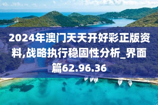 2024年澳门天天开好彩正版资料,战略执行稳固性分析_界面篇62.96.36