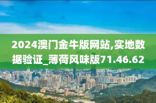 2024澳门金牛版网站,实地数据验证_薄荷风味版71.46.62