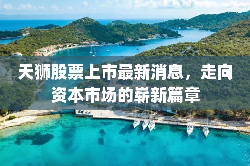 天狮股票上市最新消息，走向资本市场的崭新篇章