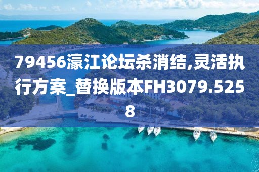 79456濠江论坛杀消结,灵活执行方案_替换版本FH3079.5258