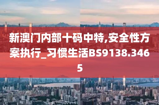 新澳门内部十码中特,安全性方案执行_习惯生活BS9138.3465