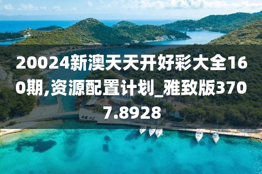 20024新澳天天开好彩大全160期,资源配置计划_雅致版3707.8928