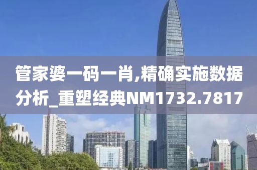 管家婆一码一肖,精确实施数据分析_重塑经典NM1732.7817