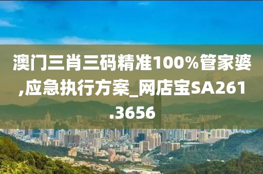 澳门三肖三码精准100%管家婆,应急执行方案_网店宝SA261.3656