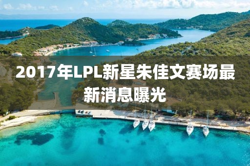 2017年LPL新星朱佳文赛场最新消息曝光