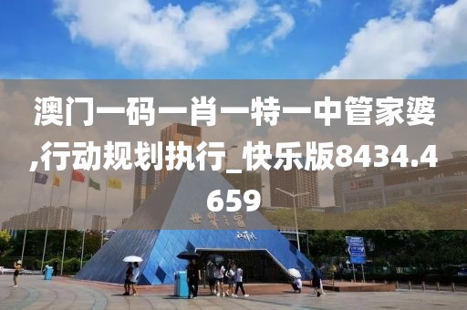 澳门一码一肖一特一中管家婆,行动规划执行_快乐版8434.4659