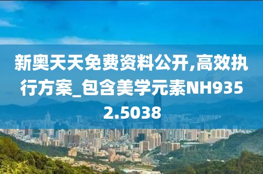 新奥天天免费资料公开,高效执行方案_包含美学元素NH9352.5038