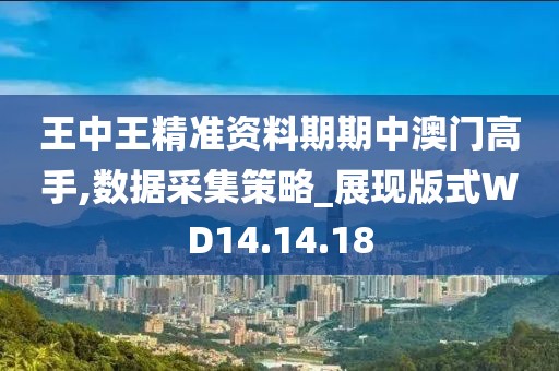 王中王精准资料期期中澳门高手,数据采集策略_展现版式WD14.14.18
