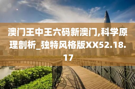 澳门王中王六码新澳门,科学原理剖析_独特风格版XX52.18.17
