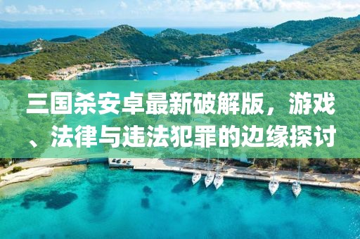 三国杀安卓最新破解版，游戏、法律与违法犯罪的边缘探讨