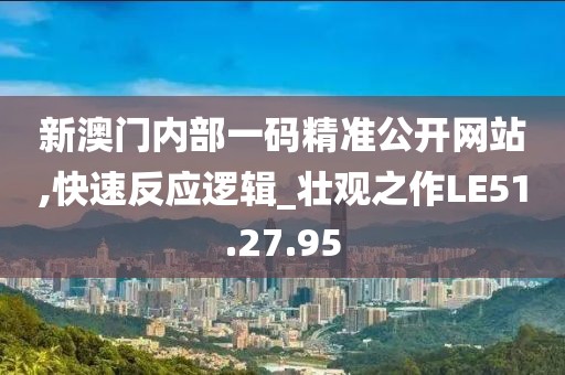 新澳门内部一码精准公开网站,快速反应逻辑_壮观之作LE51.27.95