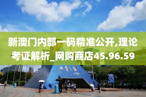 新澳门内部一码精准公开,理论考证解析_网购商店45.96.59