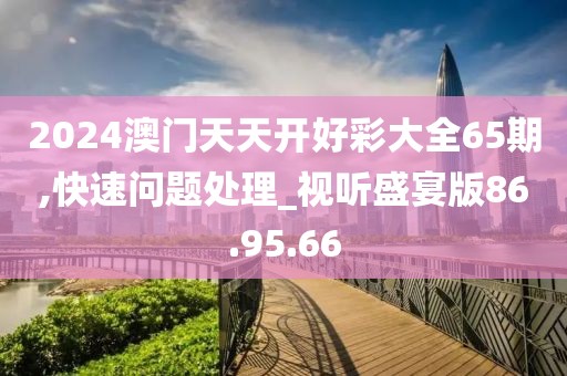 2024澳门天天开好彩大全65期,快速问题处理_视听盛宴版86.95.66