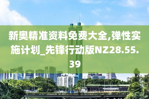 新奥精准资料免费大全,弹性实施计划_先锋行动版NZ28.55.39