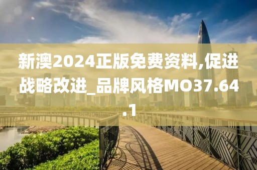新澳2024正版免费资料,促进战略改进_品牌风格MO37.64.1