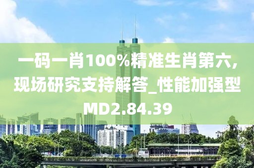 一码一肖100%精准生肖第六,现场研究支持解答_性能加强型MD2.84.39