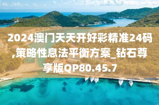 2024澳门天天开好彩精准24码,策略性息法平衡方案_钻石尊享版QP80.45.7