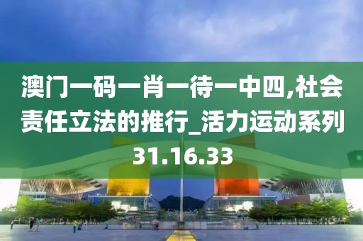 澳门一码一肖一待一中四,社会责任立法的推行_活力运动系列31.16.33
