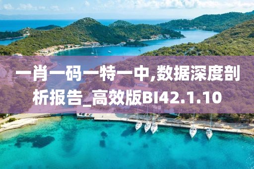 一肖一码一特一中,数据深度剖析报告_高效版BI42.1.10