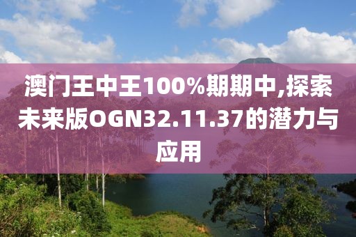 澳门王中王100%期期中,探索未来版OGN32.11.37的潜力与应用