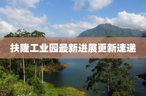 扶隆工业园最新进展更新速递
