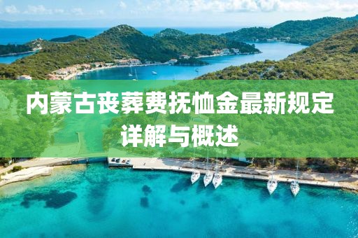 内蒙古丧葬费抚恤金最新规定详解与概述