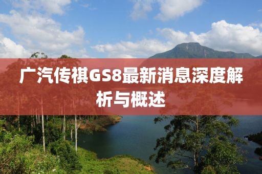 广汽传祺GS8最新消息深度解析与概述